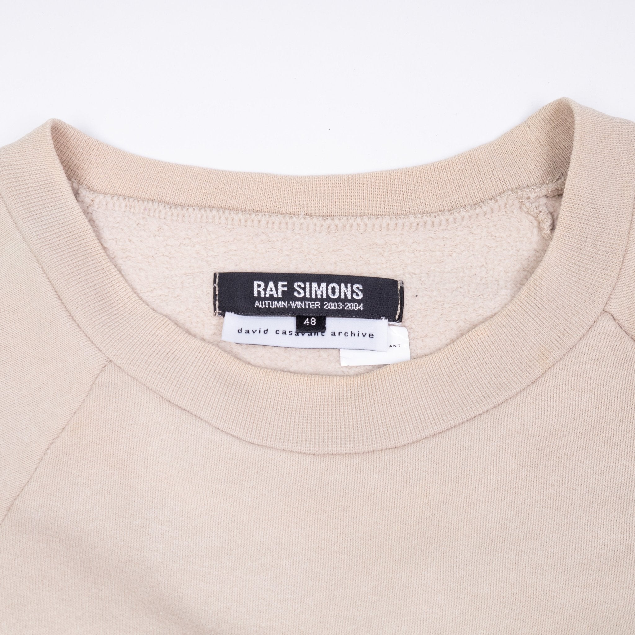 Raf Simons Autumn / Winter 2003 Still Closer Collection Sweatshirt