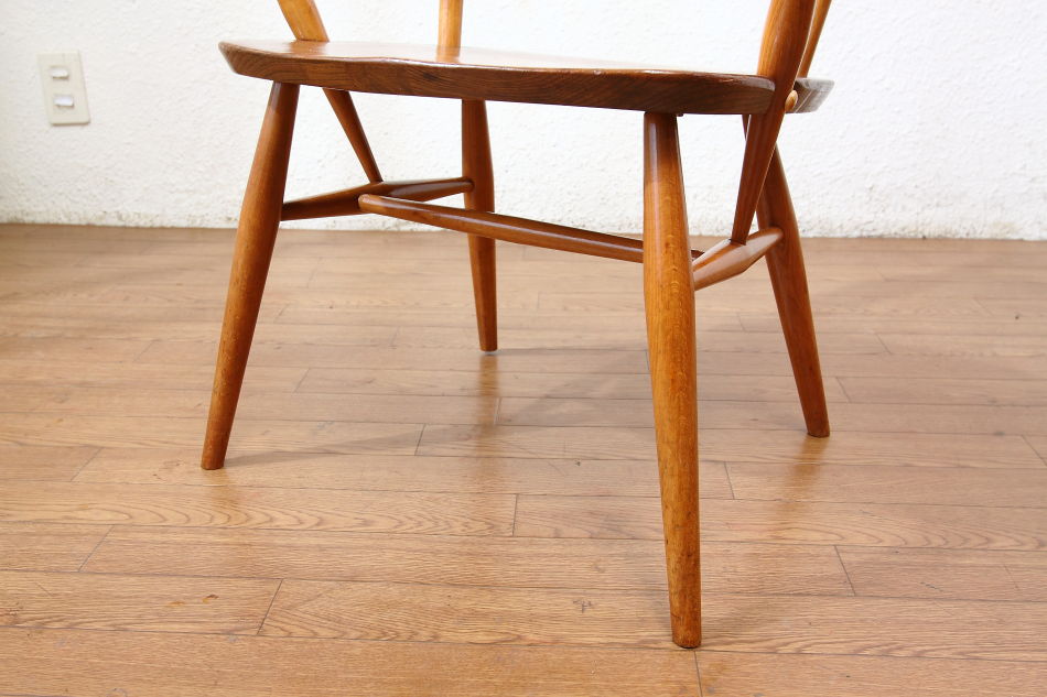 アーコールErcol ラダーバックカウホーンアームチェア ｜アンティーク