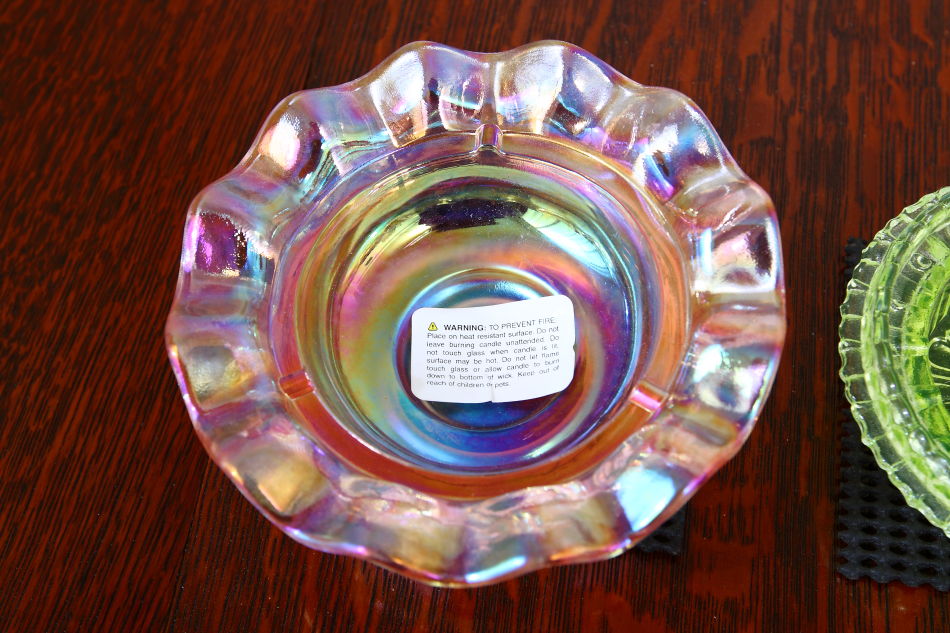 Fentonフェントン ヴァセリン/オパールセントガラス フェアリーランプ