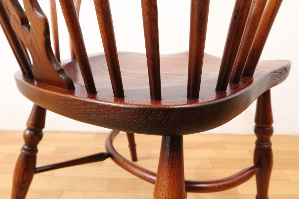 Titchmarsh & Goodwin ベースバック ウィンザーチェア 8脚セット