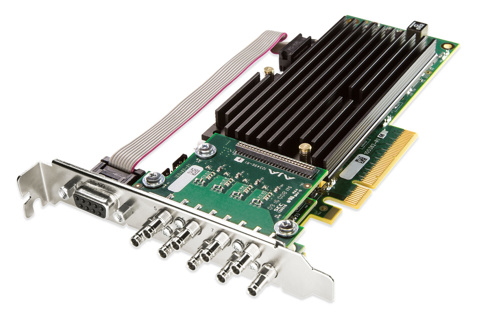 AJA CORVID-88-FL 8-lane PCIe 2.0 card 8-in/8-out, fanless version