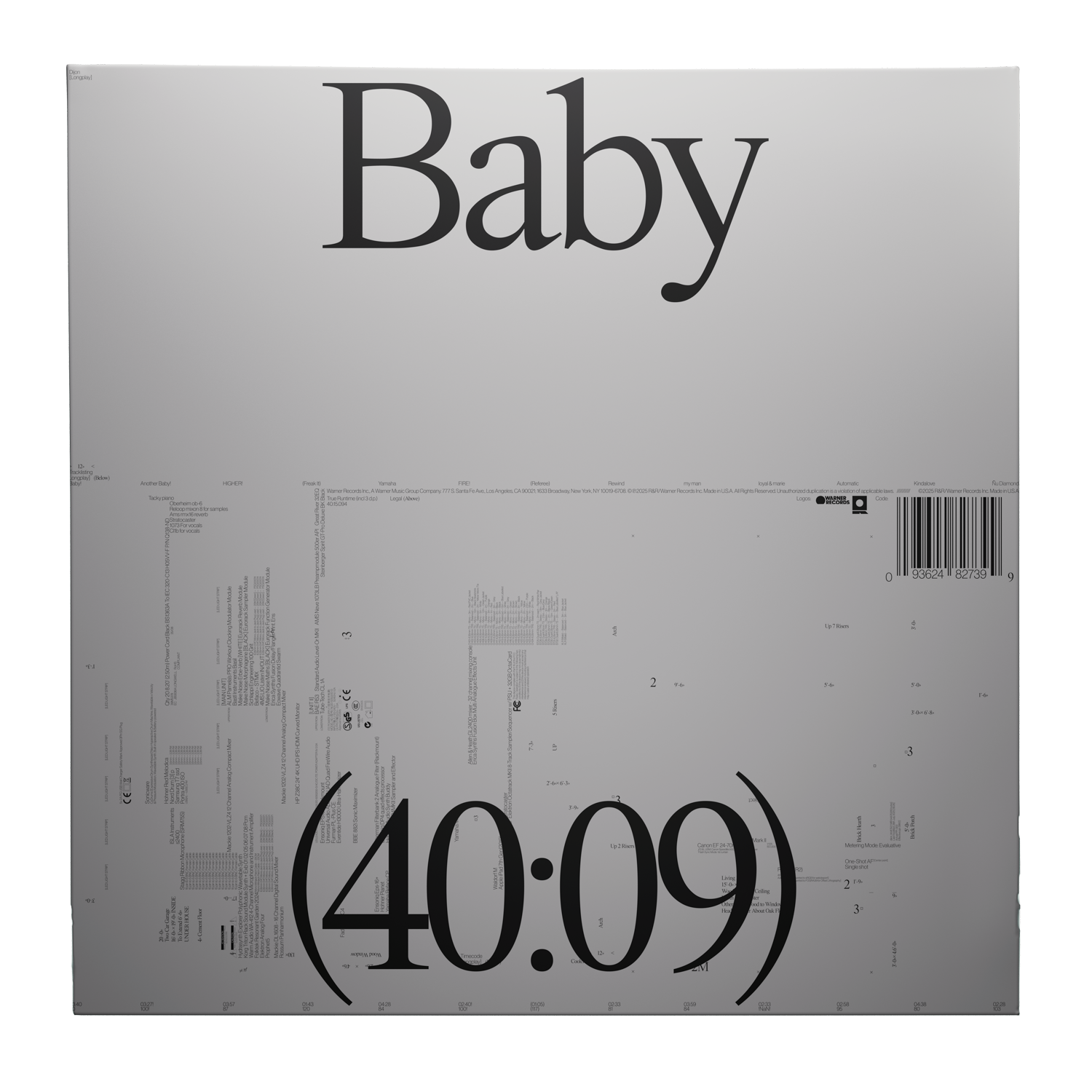 Baby Vinyl LP (Black) – Dijon