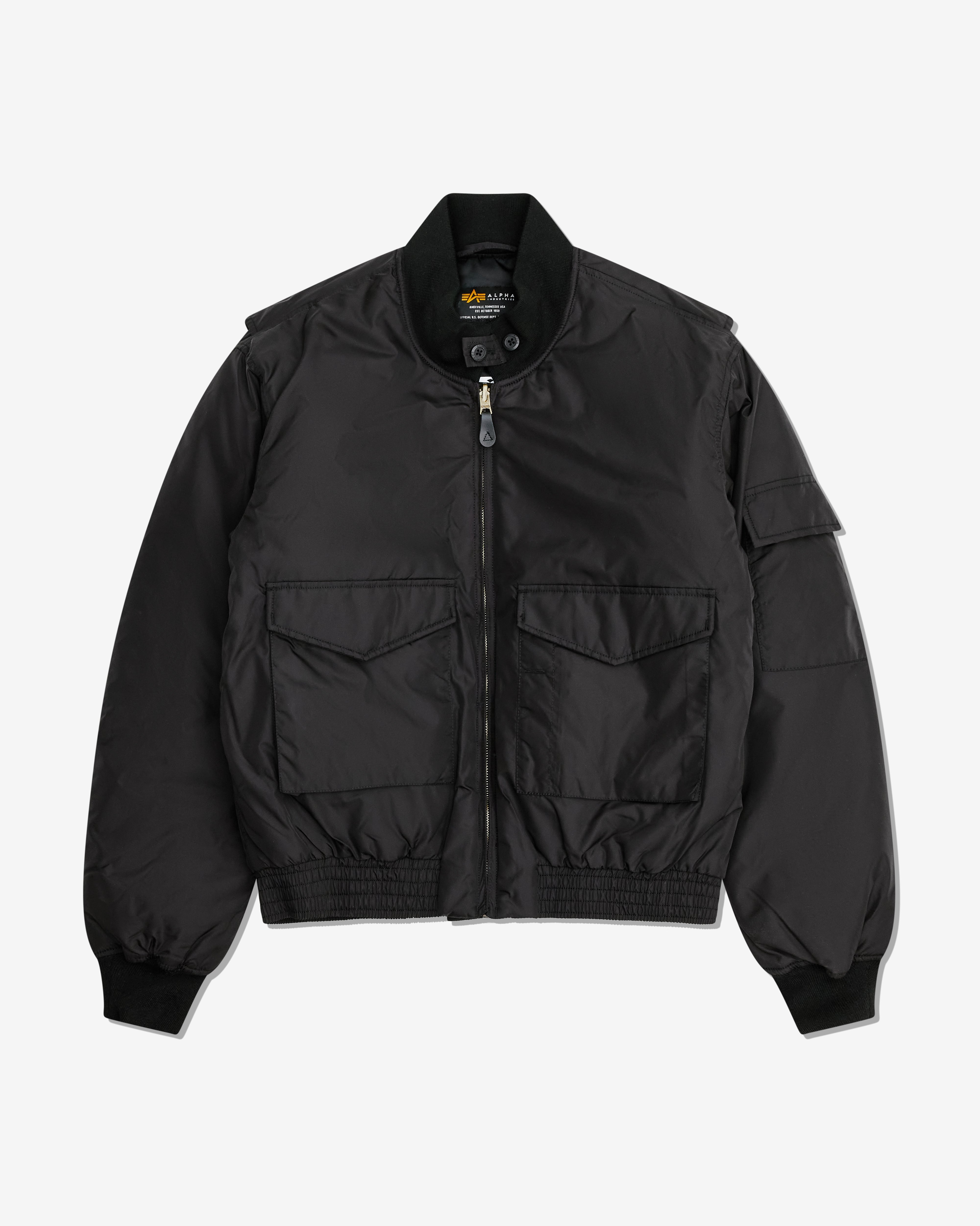 CDG: Alpha Industries Jacket (Black) | DSML E-SHOP