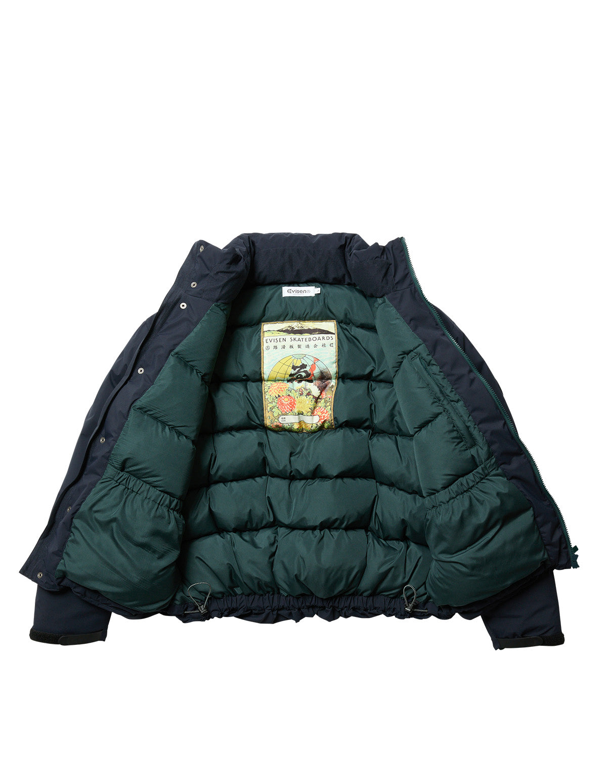 3-WAY N3B EVI DOWN JACKET - DARK NAVY – Evisen Skateboards ゑ