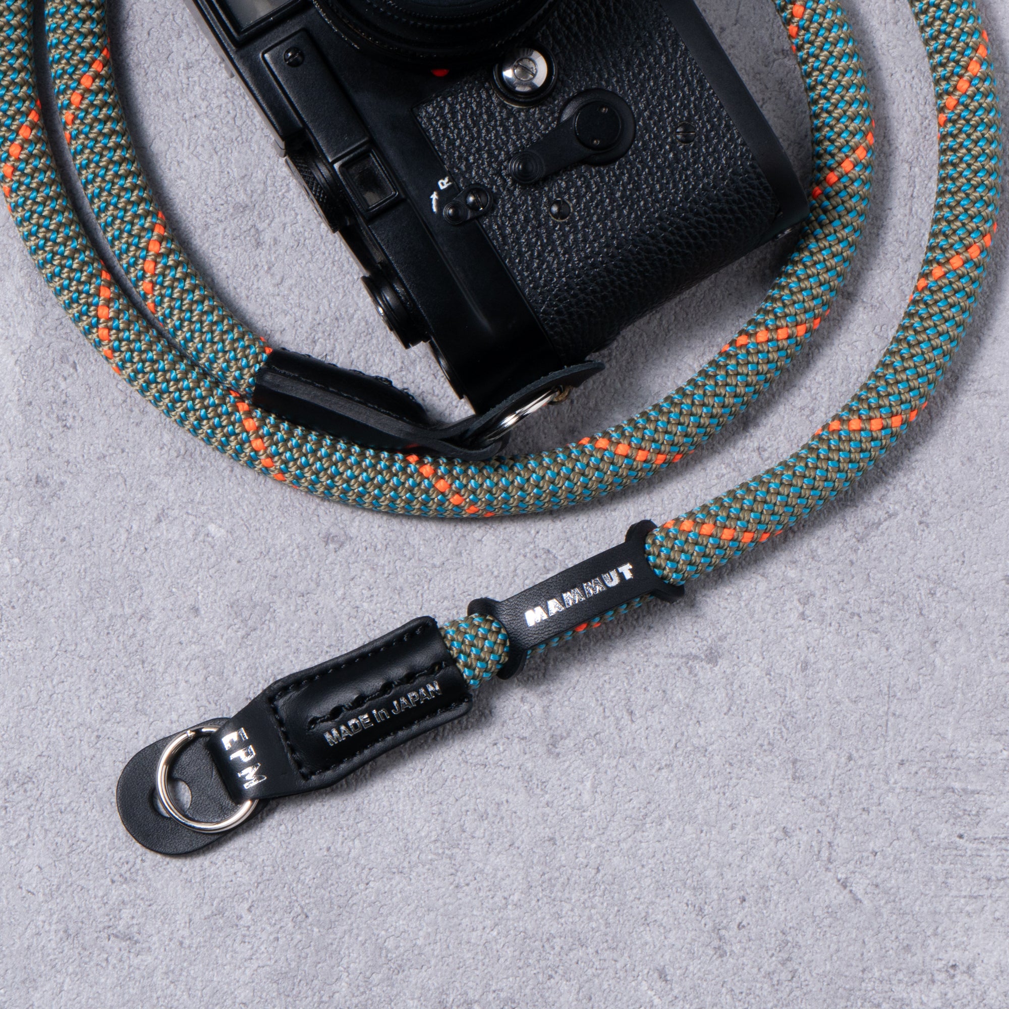 MAMMUT EDITION】YOSEMITE CAMERA STRAP MOUNTAIN TURQUOISE