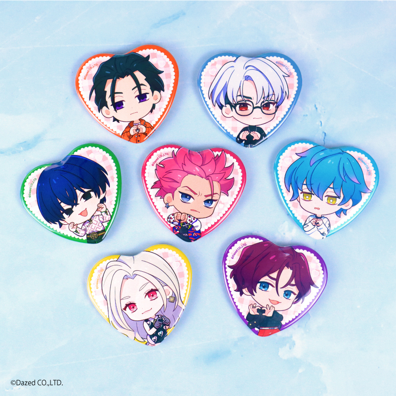 カリスマ×fanfancy+ ハート缶バッジ| FUKUYA ONLINE フクヤオンライン