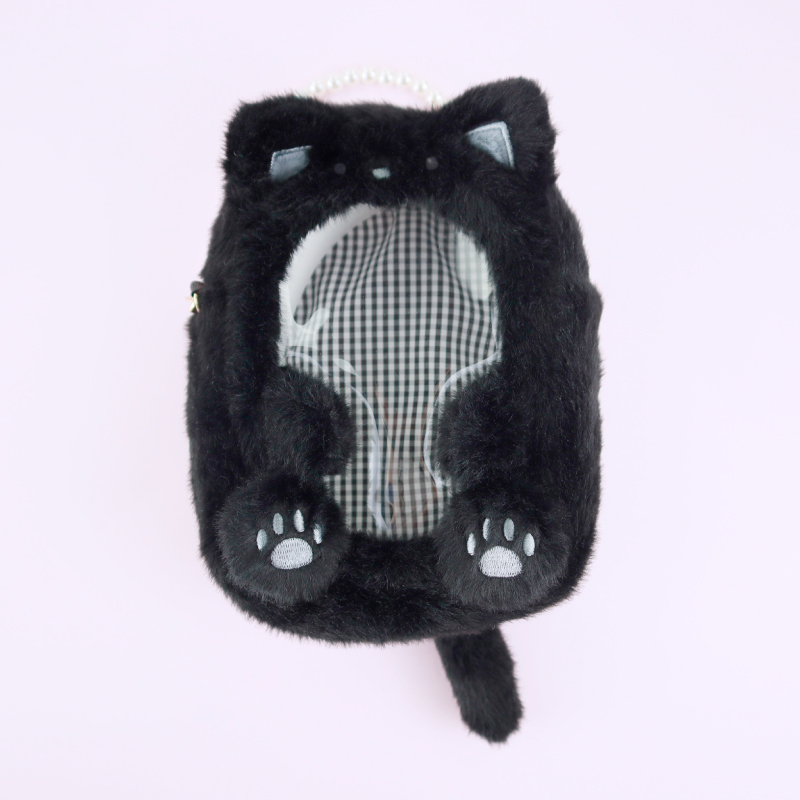 アニマルぬいポーチ くろねこ| FUKUYA ONLINE フクヤオンライン