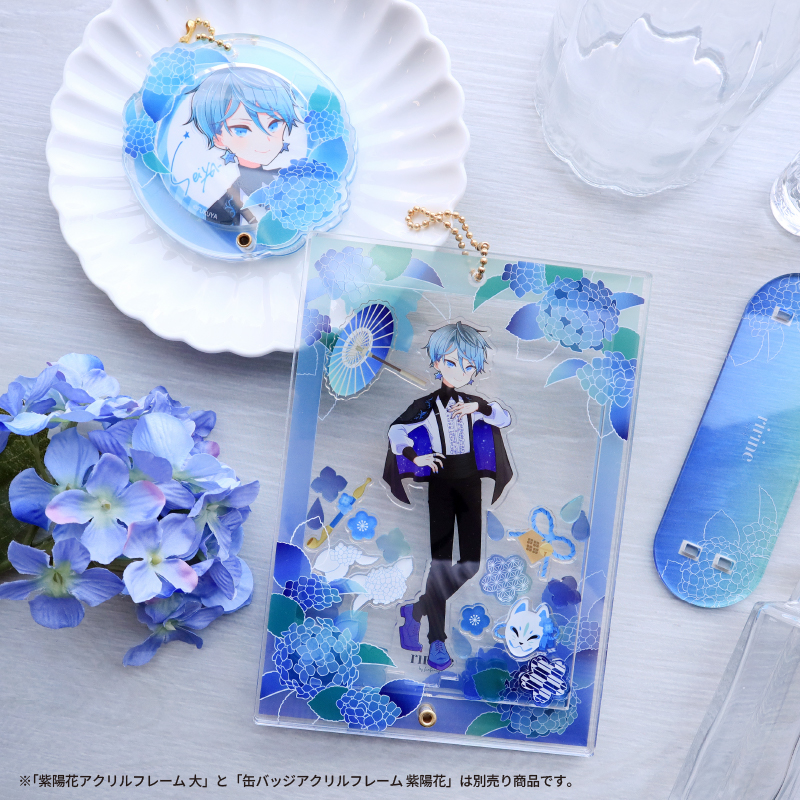 紫陽花アクリルフレーム 大 夜雨| FUKUYA ONLINE フクヤオンライン