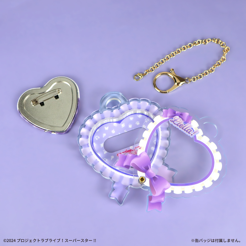 ラブライブ！スーパースター!!×fanfancy+ Liella! ハート缶バッジ