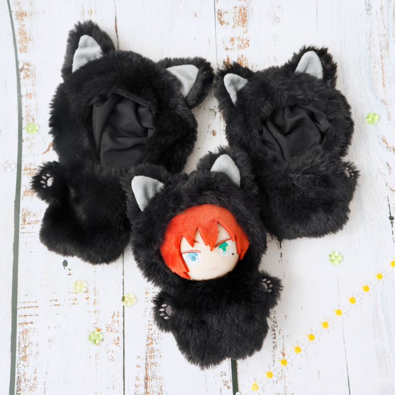 ぬいぷらす らぴぐるみカスタム くろねこ Mサイズ| FUKUYA ONLINE