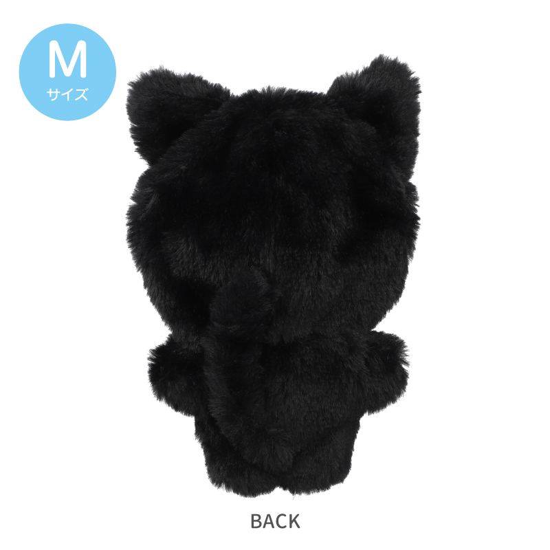 ぬいぷらす らぴぐるみカスタム くろねこ Mサイズ| FUKUYA ONLINE