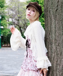 カットレースボレロ | axes femme online shop