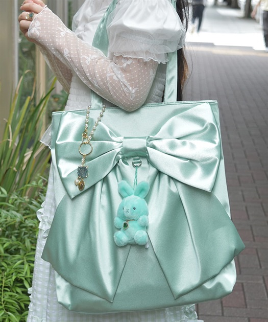 タテ型ビッグリボントート | axes femme | axes femme online shop