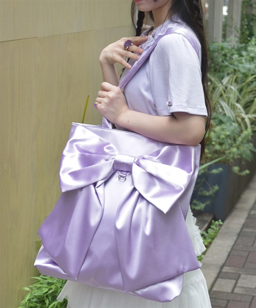 タテ型ビッグリボントート | axes femme online shop