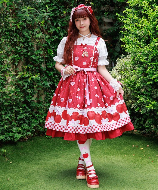 スウィーティアップルジャンパースカート | Chalmiere | axes femme