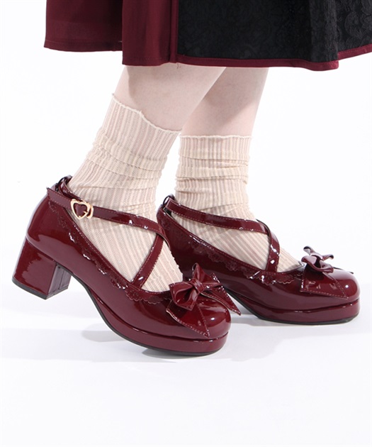 クロスストラップパンプス【期間限定価格】 | axes femme online shop