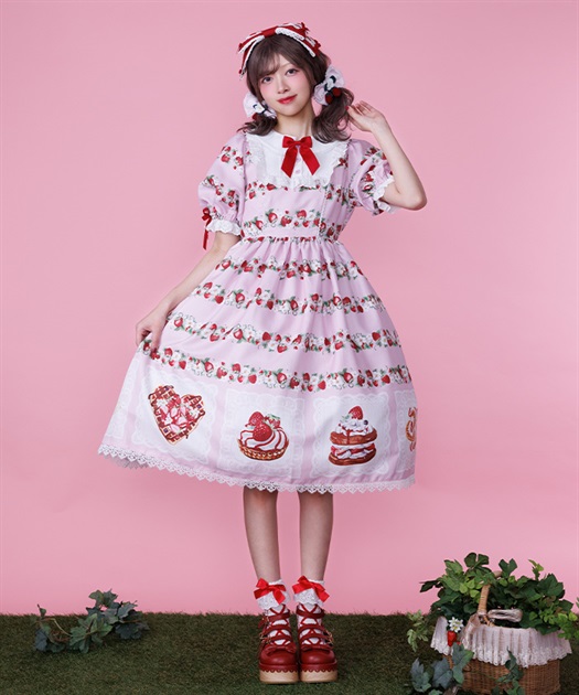 ベイクドベリーワンピース | Chalmiere | axes femme onlineshop