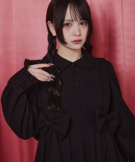 リボンプリーツワンピース | Fickle Bebe -outlet- | axes femme