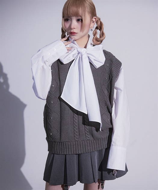 リボンチュニックブラウス | Fickle Bebe