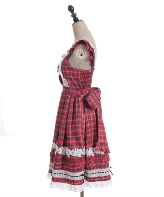 タータンチェックジャンパースカート | axes femme online shop