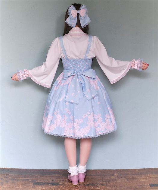 桜柄ジャンパースカート | kawaii | axes femme online shop