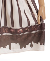 ボンボンショコラ柄ワンピース【受注生産】 | axes femme online shop