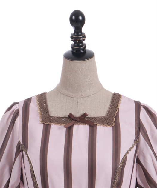 ボンボンショコラ柄ワンピース【受注生産】 | Chalmiere | axes femme