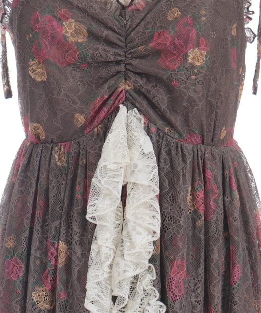 ブーケレースキャミチュニック | 大人衣料 | axes femme online shop