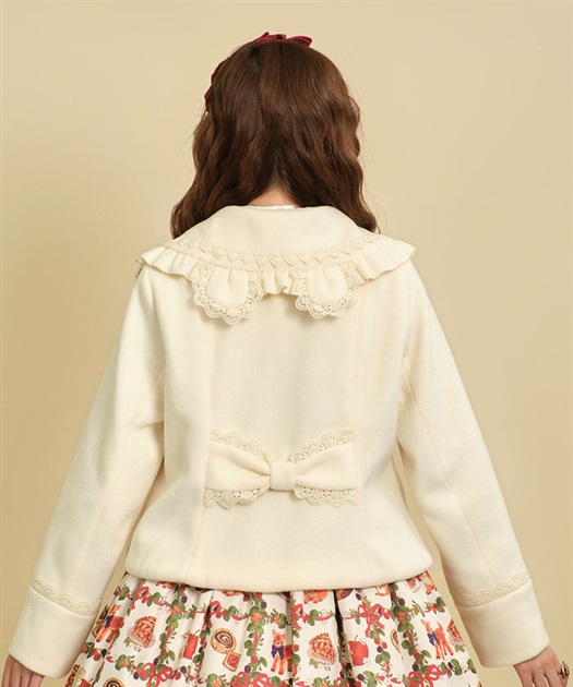 ショコラベアショートコート | kawaii | axes femme online shop