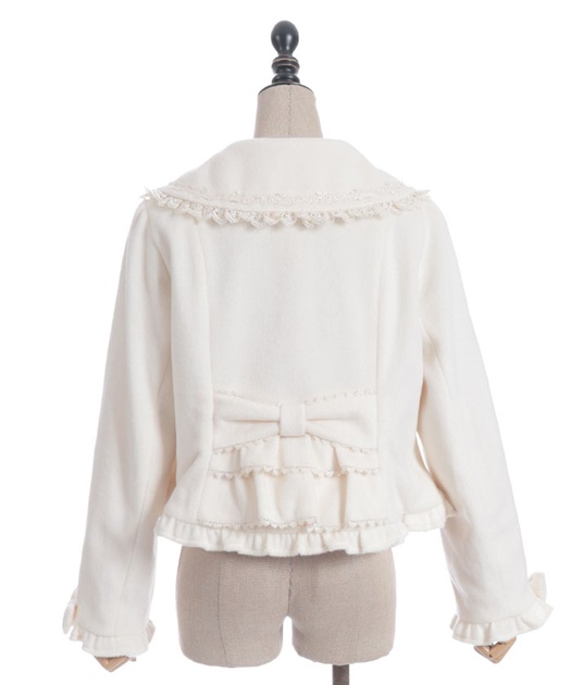 パールリボンショートコート | axes femme online shop