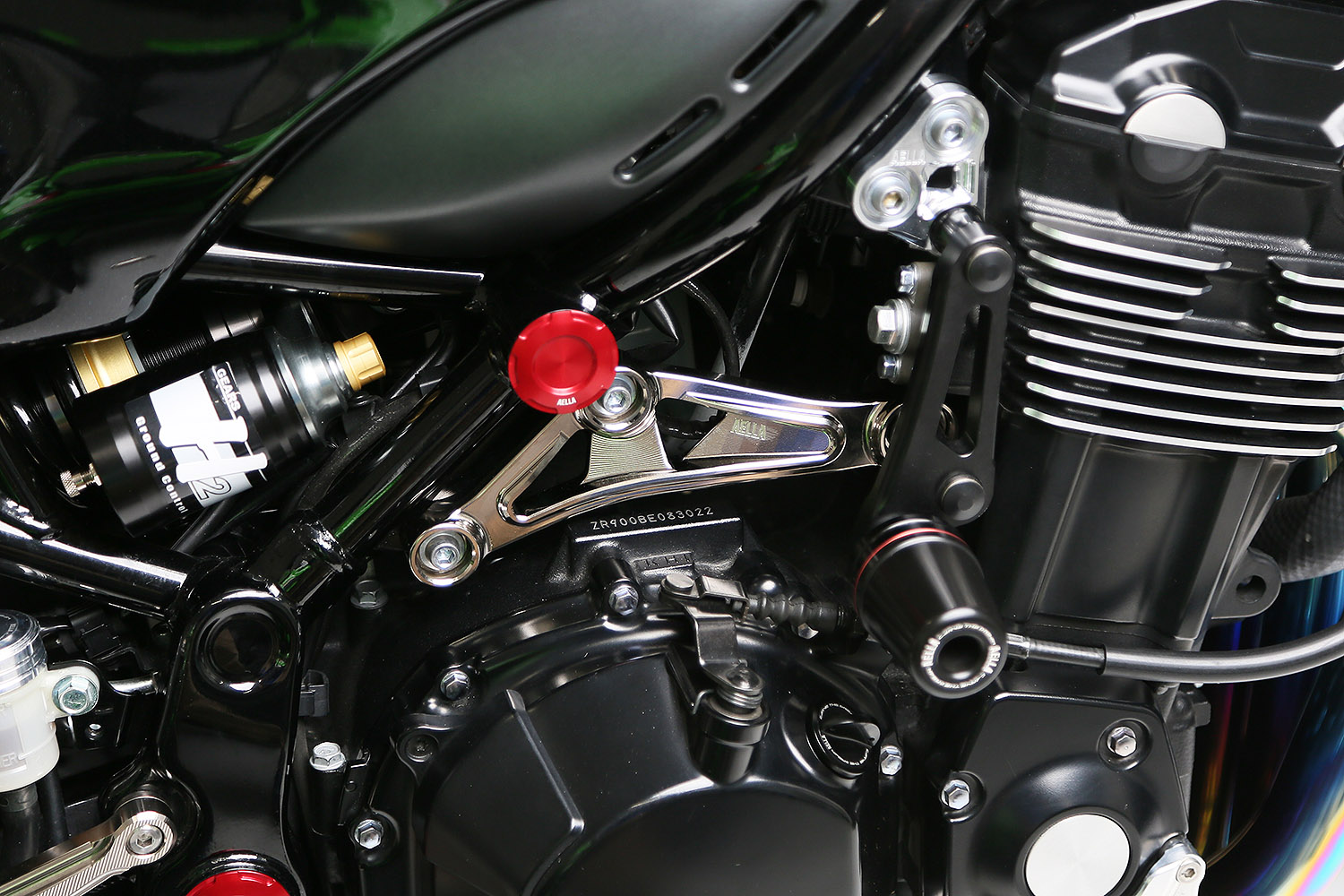 AGRAS アグラス エンジンハンガーセット ブラック Z900RS 新品KAWASAK