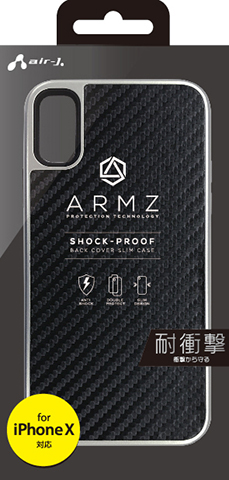 iPhoneXS/X兼用 耐衝撃スリム背面ケース | 株式会社エアージェイ