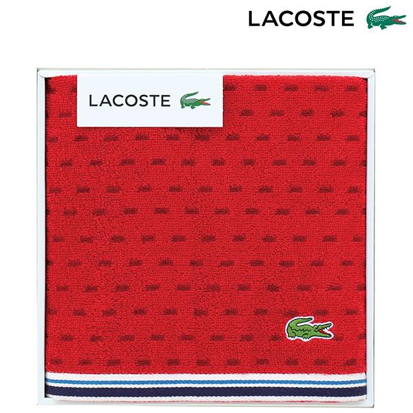 ラコステ スポーツタオル LS15175 レッド (内祝いギフト) 通販