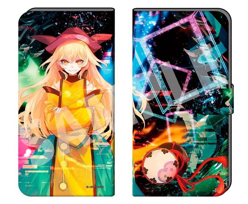 新品】東方Project 手帳型スマホケース 7 摩多羅隠岐奈 illust.mirimo