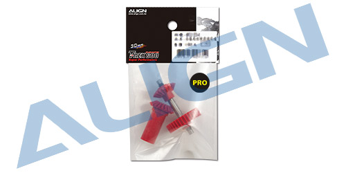 Align New T-Rex 550/600E/600N Red M0.8 Torque Tube Front Drive