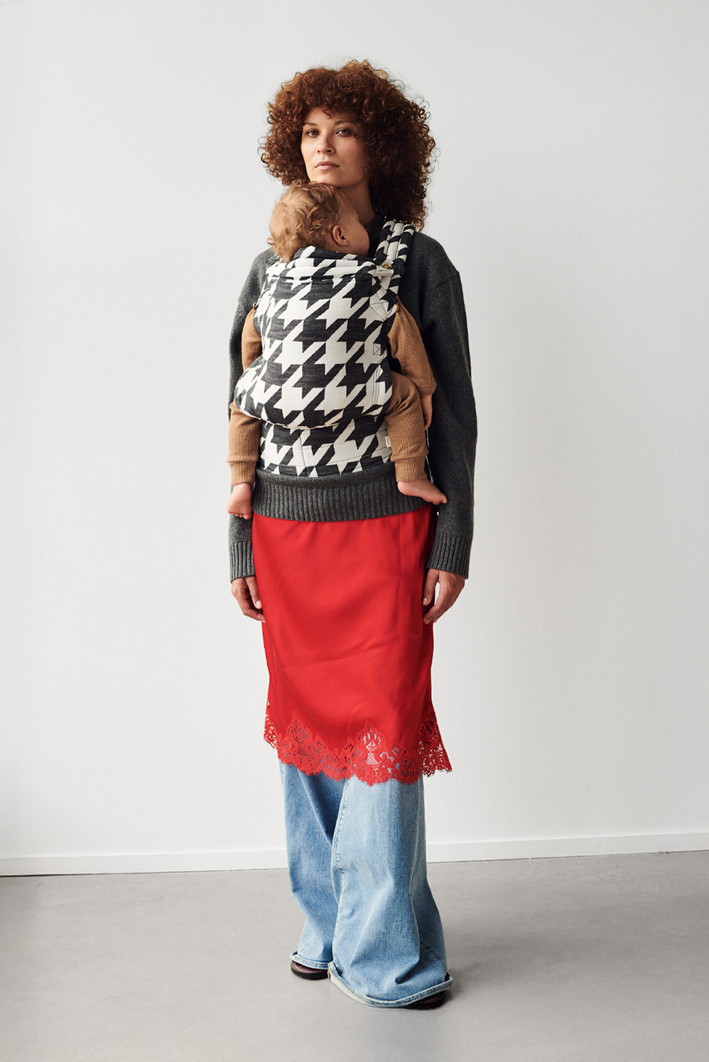 ツイード BW | Zeitgeist(ザイガイスト) 抱っこ紐 | アーティポッペ ストア