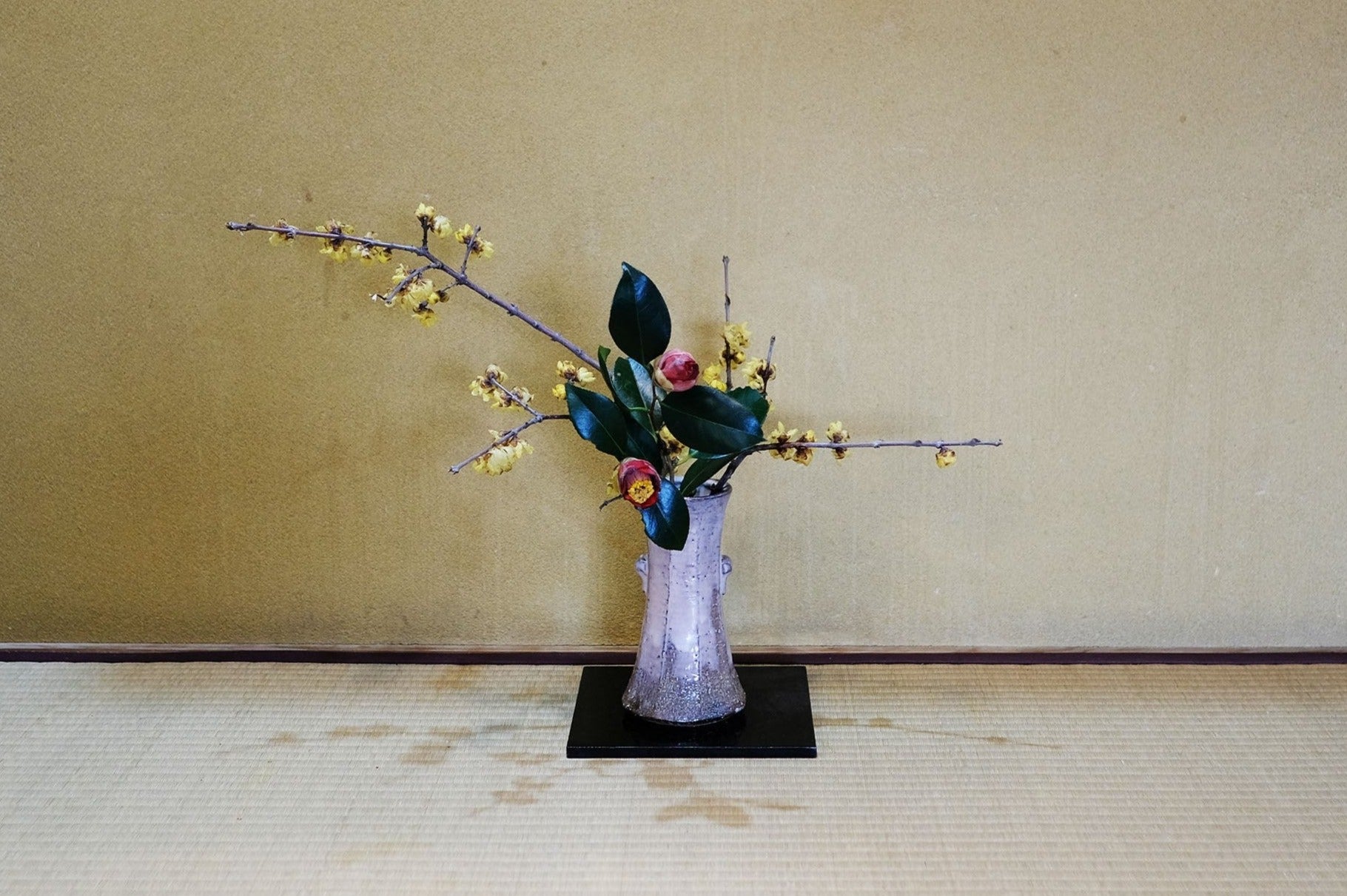 萩窯変耳付花入 | artrip山口