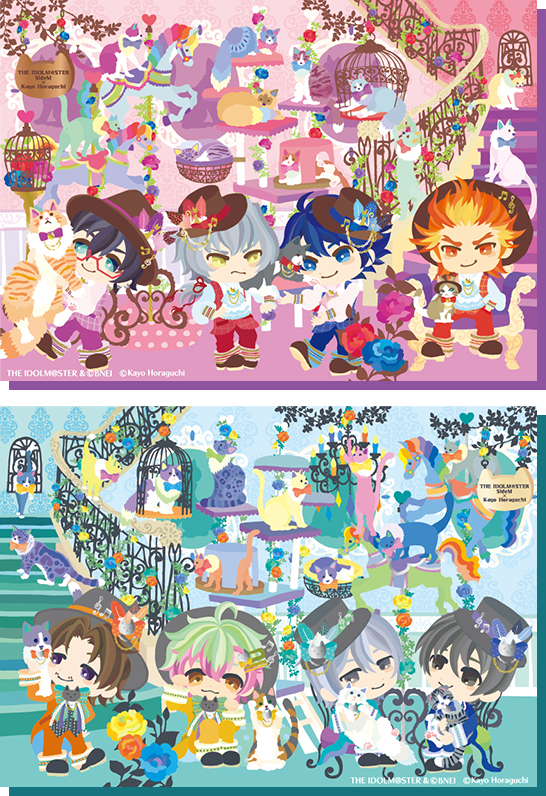 アイドルマスター SideM × ホラグチカヨコラボ 公式にゃんにゃんにゃん
