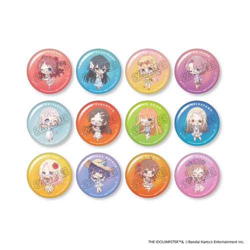 トレーディングミニキャラ缶バッジ（スイーツパラダイス）