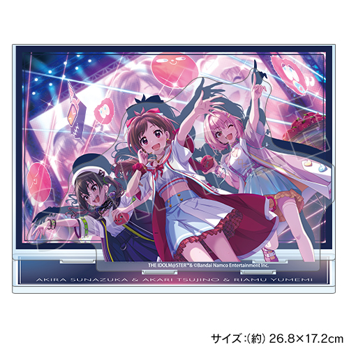 UNIQU3 VOICES ! ! !]辻野あかり＋ アクリルジオラマスタンド