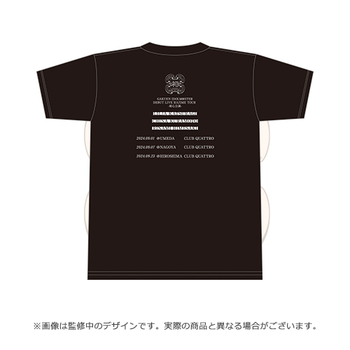 学園アイドルマスター DEBUT LIVE 初 TOUR 公式Tシャツブラック (初心