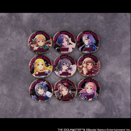 アイドルマスター シンデレラガールズ 公式メタル缶バッジ 一ノ瀬志希