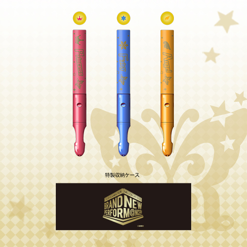 アイドルマスター ミリオンライブ！ 公式コンサートライト 【タイプ3本