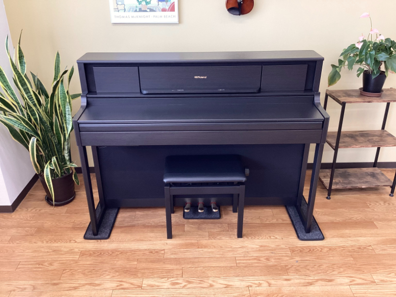 中古美品】Roland 電子ピアノ LX705-GPKR 黒木目調 19年製 中古美品