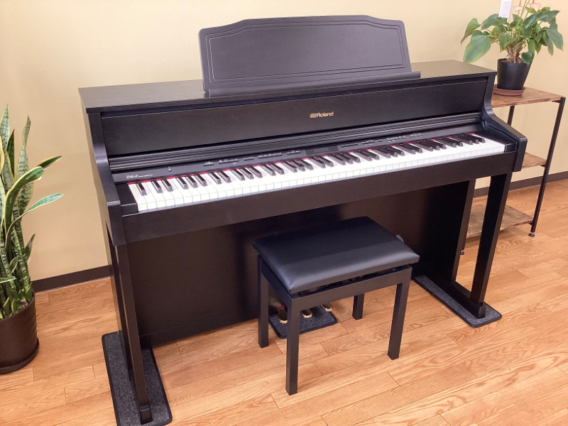 ローランド HP605-GP ブラックウッド調 中古 2017年製 Roland HP