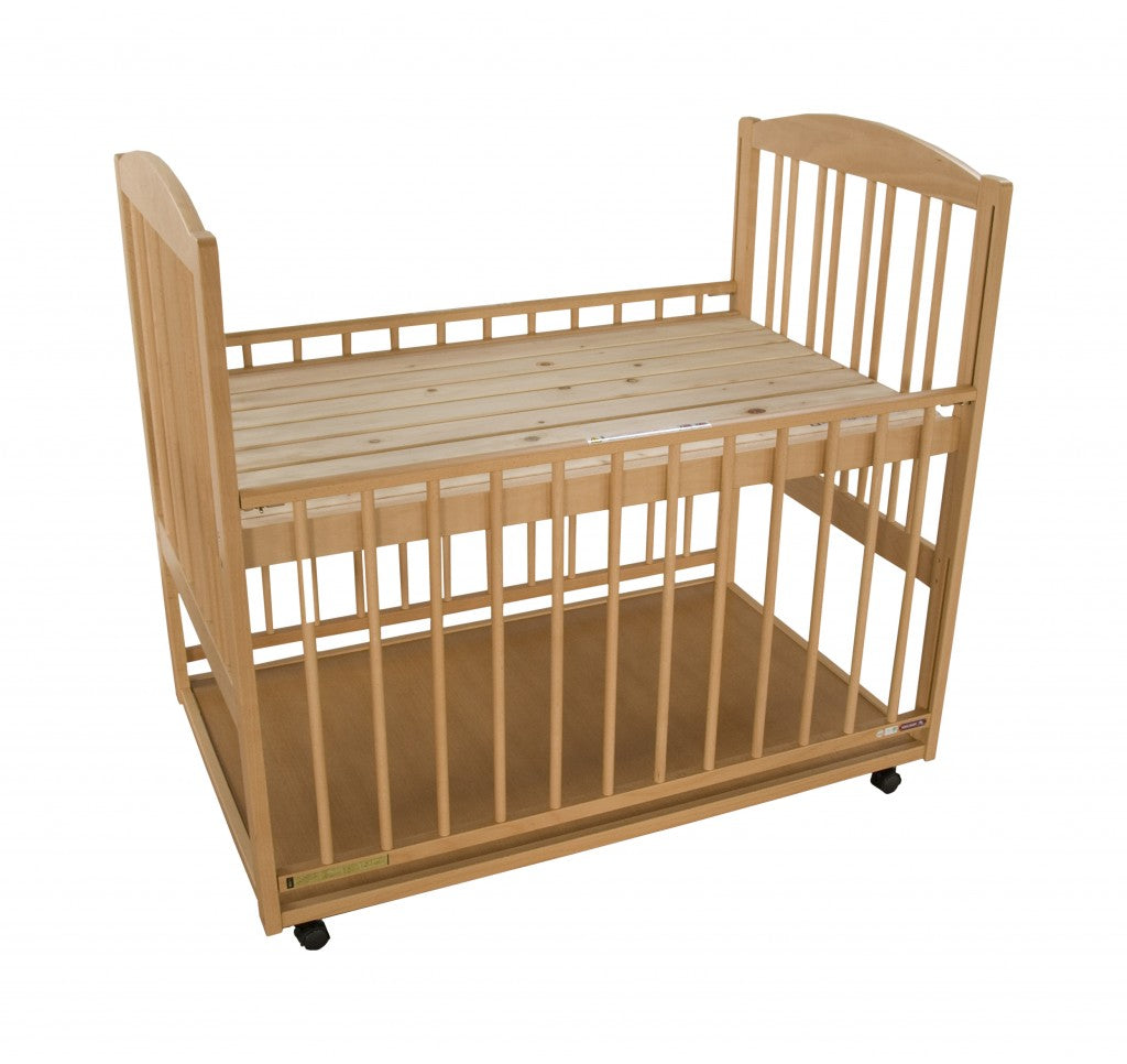 ステラ 澤田工業 標準サイズベビーベッド【レンタル｜小物置き板付