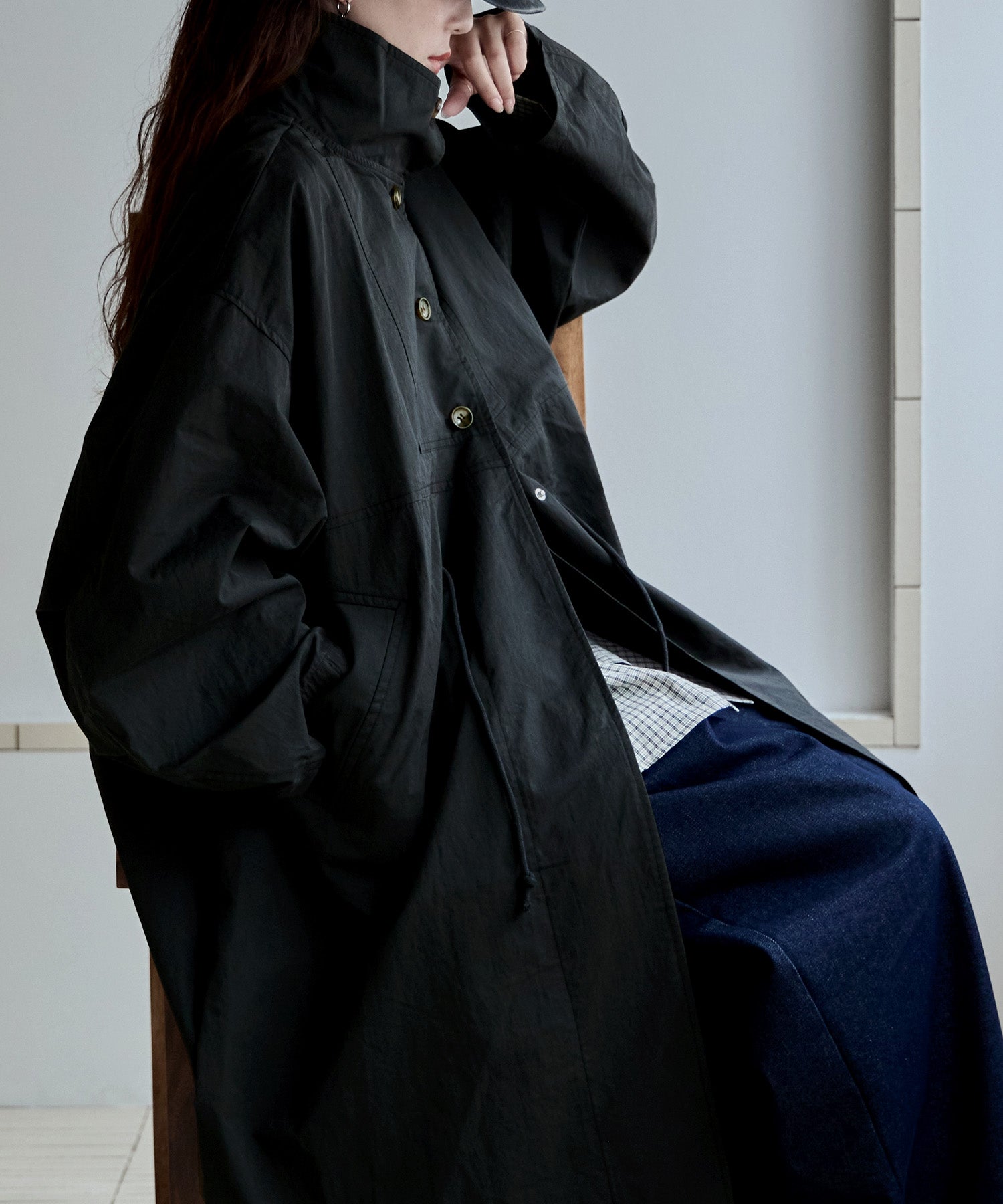 スタンドカラーミリタリーコート｜コート・ジャケット - etoll.