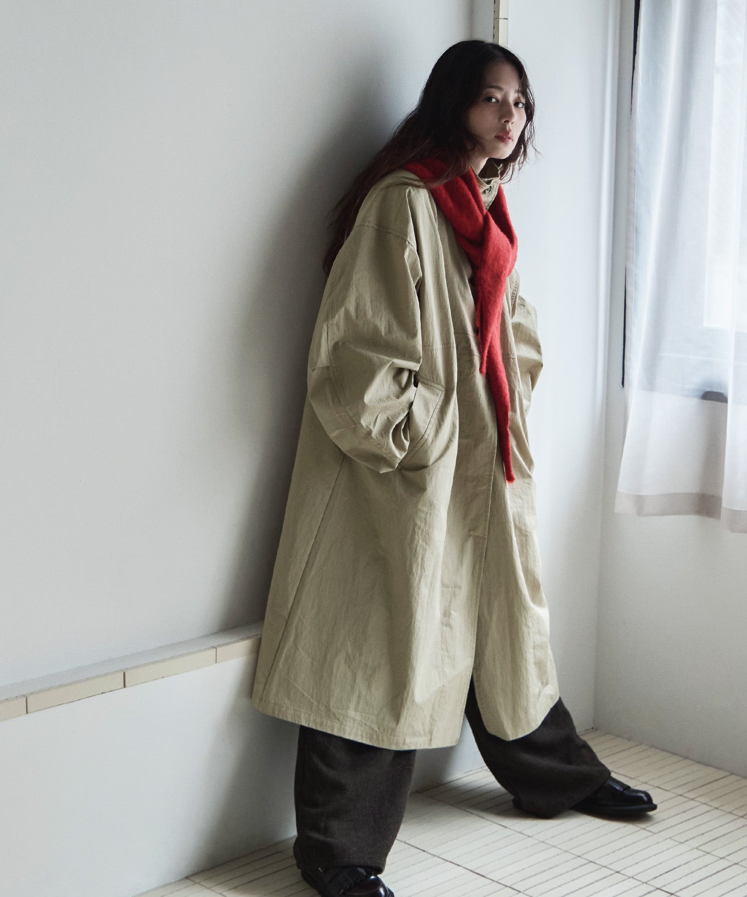 スタンドカラーミリタリーコート｜コート・ジャケット - etoll.