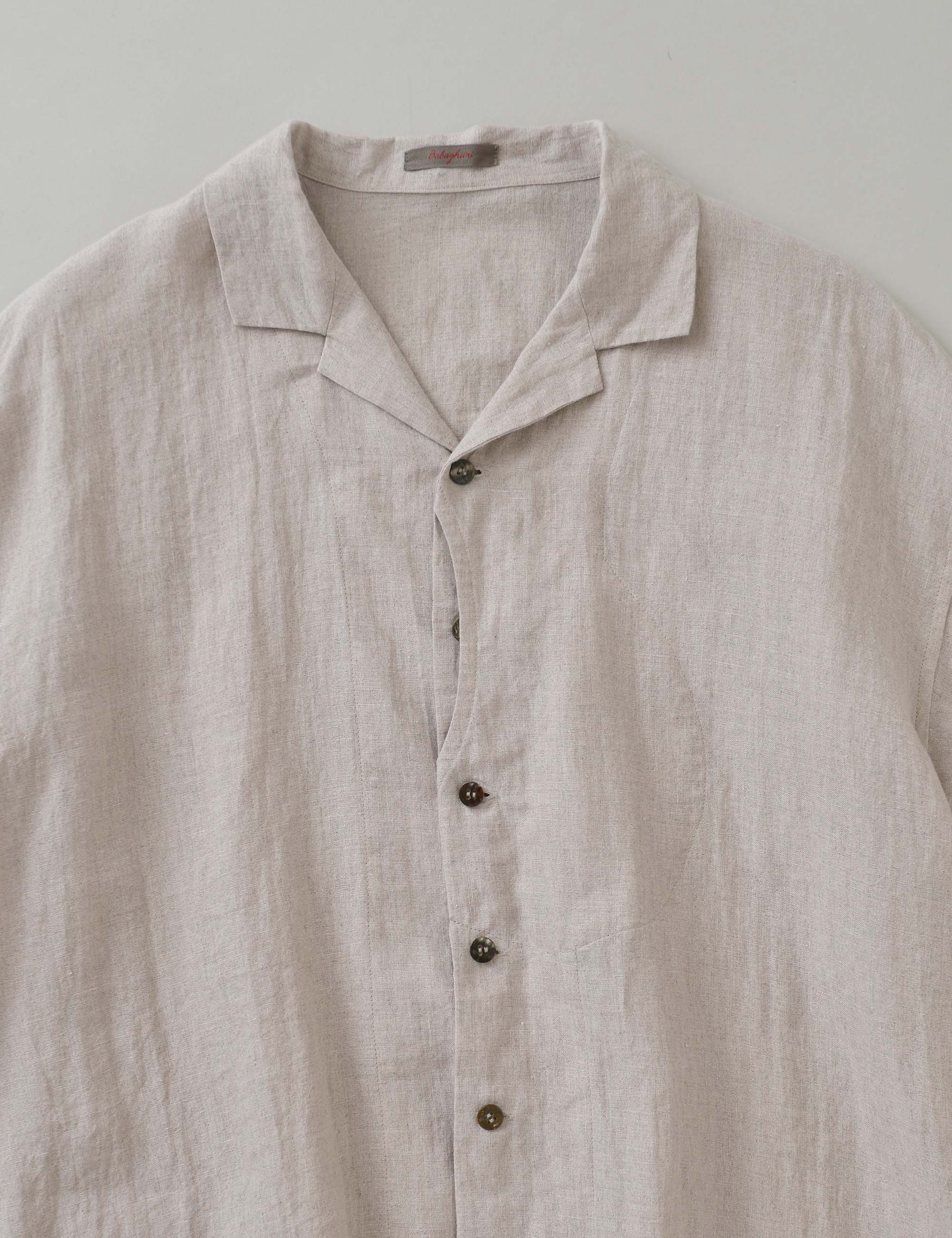 リネンのメンズシャツ / ババグーリ | ヨーガンレール ババグーリ