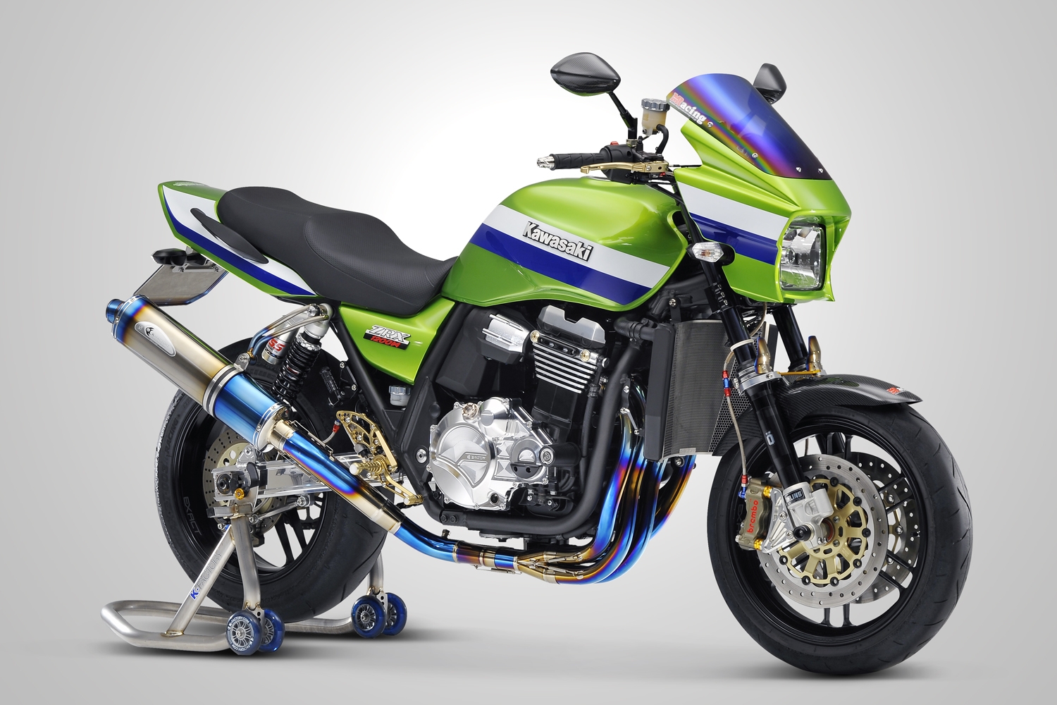 K-FACTORY ONLINE SHOP / FRC チタン フルエキゾーストマフラー UP